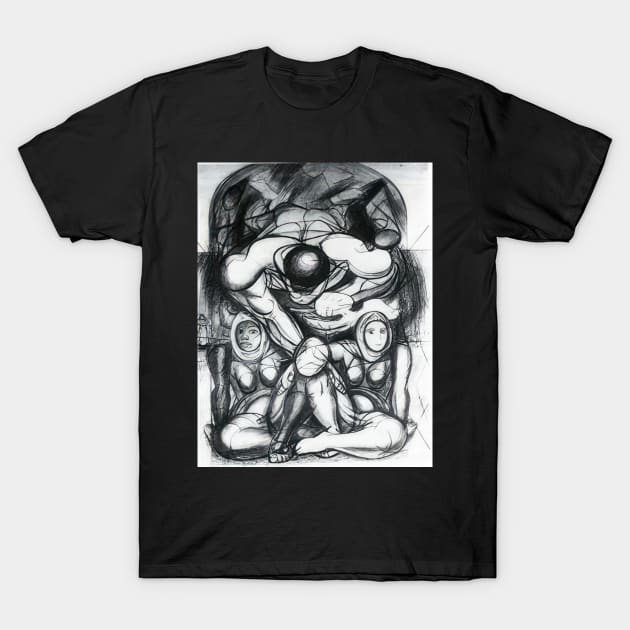 allegory of racial equality 1943 - David Alfaro Siqueiros T-Shirt by Kollagio